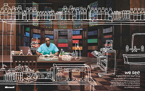 灯光昏暗时,人最有创意